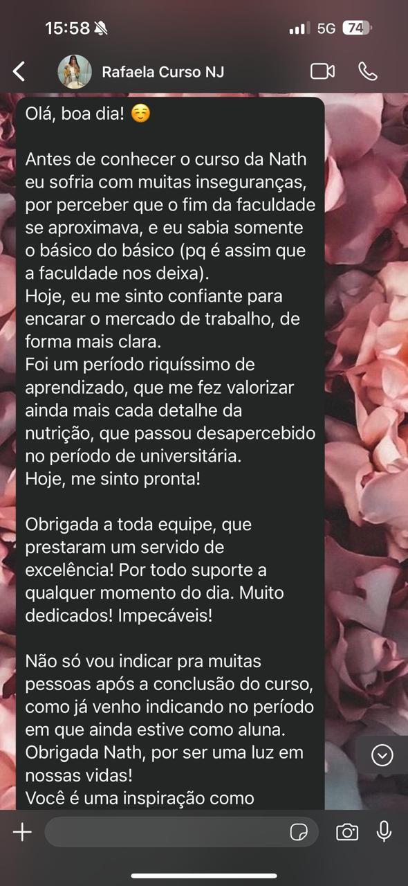 Depoimento real de cliente 22